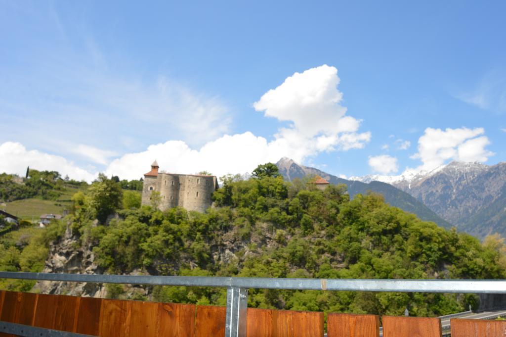 Vermietung Obermais Meran Buitenkant foto
